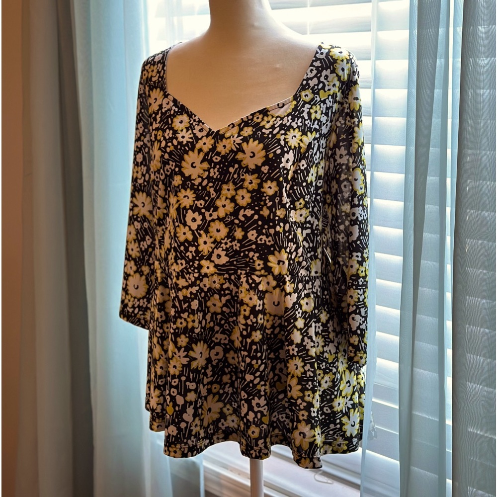 Isabel and Alice Peplum Top
